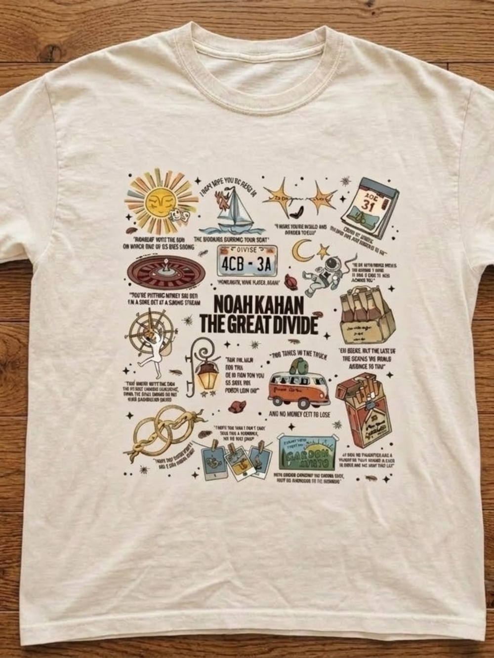 Noah Kahan The Great Divide Graphic Tee